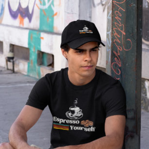 Espresso Yourself Retro Coffee Design T-Shirt