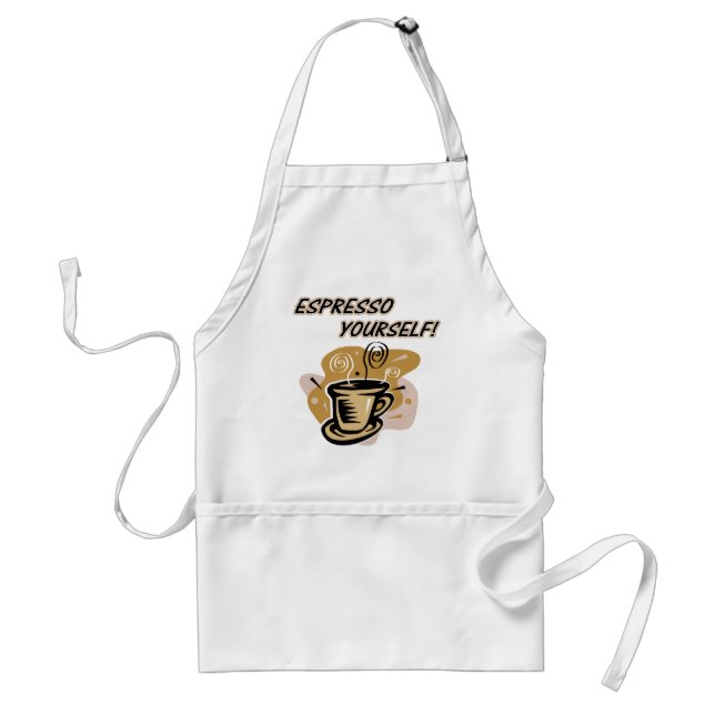 Espresso Yourself Standard Apron (Front)