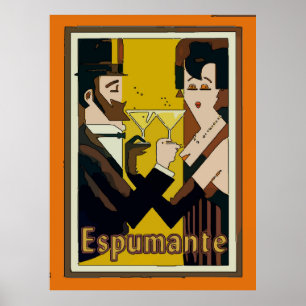Espumante, Sparkling Wines, Poster