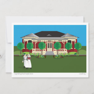 Esquimalt Royal naval Hospital - Victoria BC Holiday Card