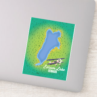 Esrum Lake Denmark travel map
