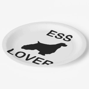 ess lover paper plate