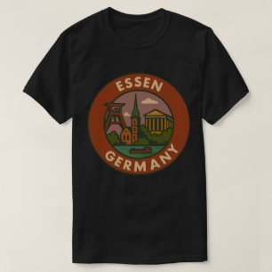 Essen Germany City Art T-Shirt