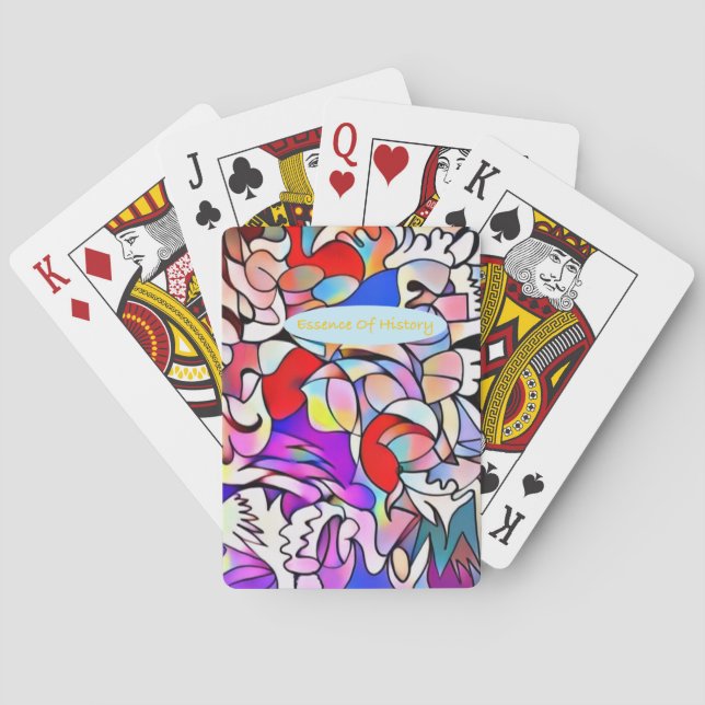 Essence of History Playing Cards (Back)