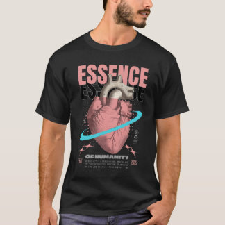 Essence of Humanity - Heart Art T-Shirt