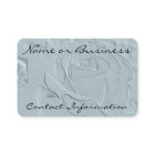 Essence of  Rose: Blue Green Business Card