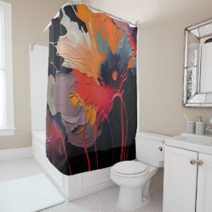 Essence Of The Garden I – Nocturnal Expression Shower Curtain