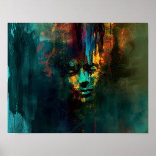 Essence of the Seer: A Chromatic Soulprint Poster