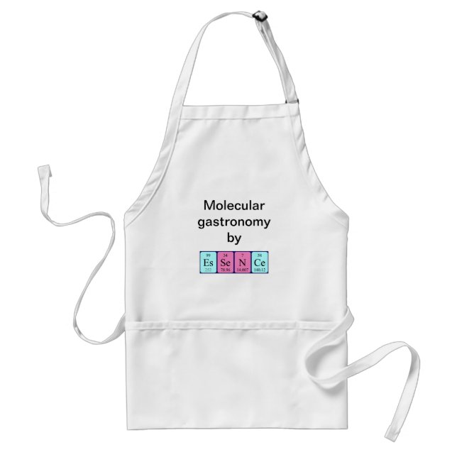 Essence periodic table name apron (Front)