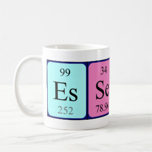 Essence periodic table name mug