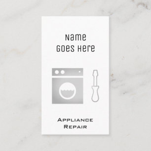 "Essential" Appliance Repair Business Cards