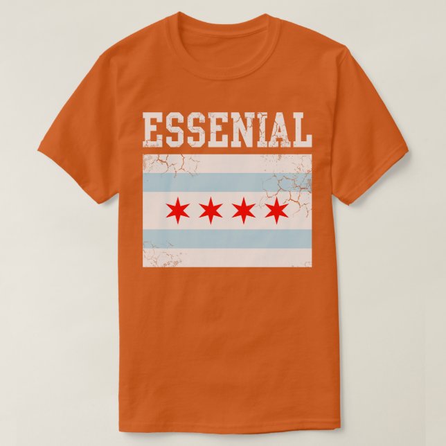 Essential Chicago Worker T-Shirt (Design Front)