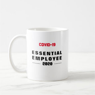 ESSENTIAL EMPLOYEE Covid-19 Keyworker MUG