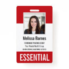 Essential Employee Photo ID Security