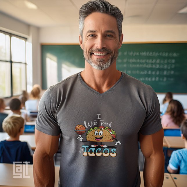 Essential Gym Physical PE I will Teach for Tacos T-Shirt (Creator Uploaded)