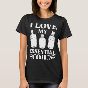 Essential Oil Diffuser Peppermint Aromatherapy Bot T-Shirt