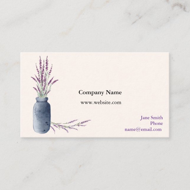 Essential Oil Distributor Business Card (Front)