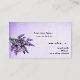 Essential Oil Distributor Business Card