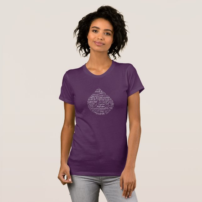 Essential Oil Drop t-shirt (Front Full)