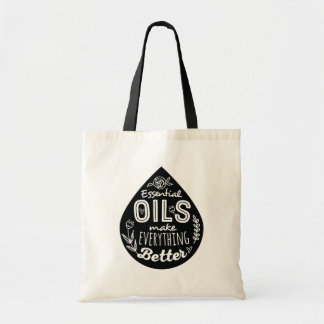 Essential Oil Drop Tote Bag