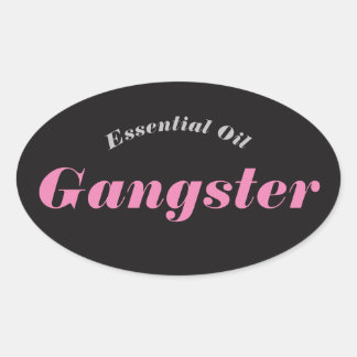 Essential Oil Gangster Stickers