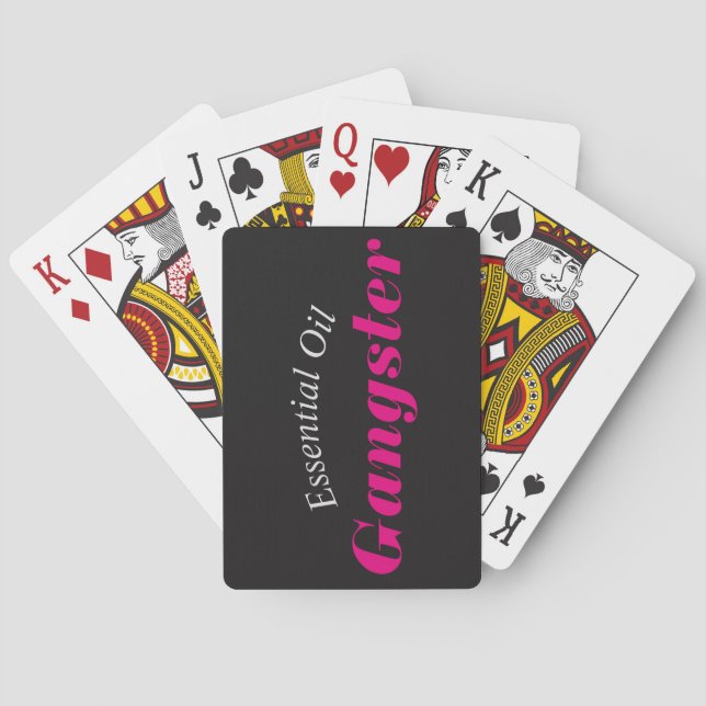Essential Oil Playing Cards (Back)