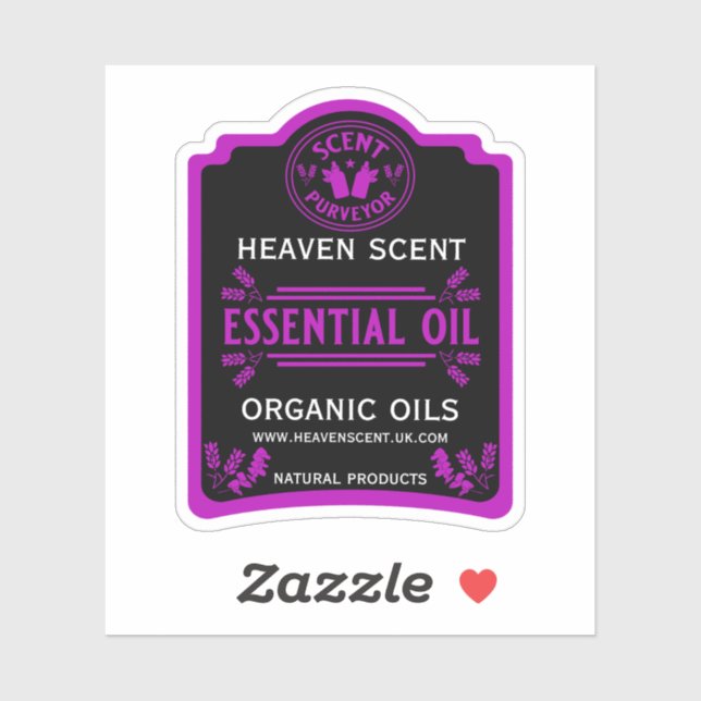 Essential Oil Scents (Sheet)