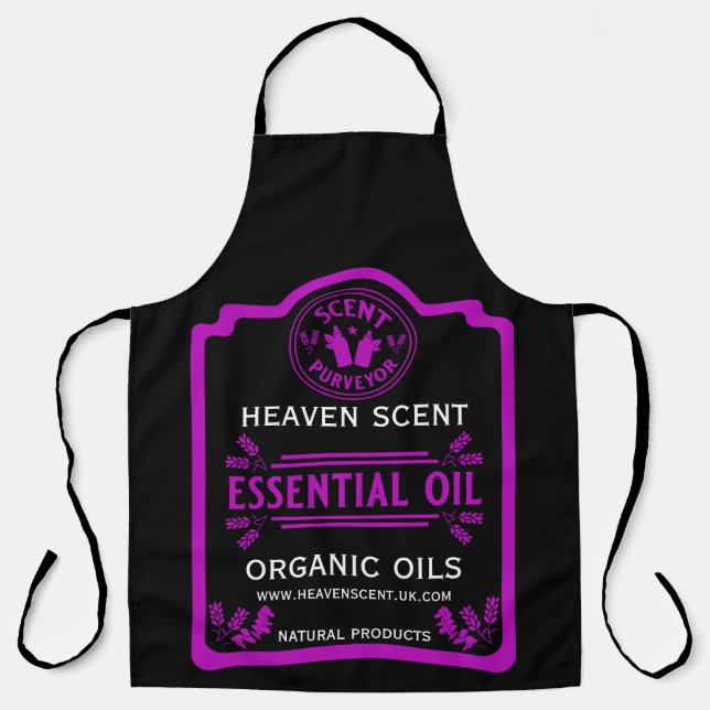 Essential Oil Scents Apron (Front)