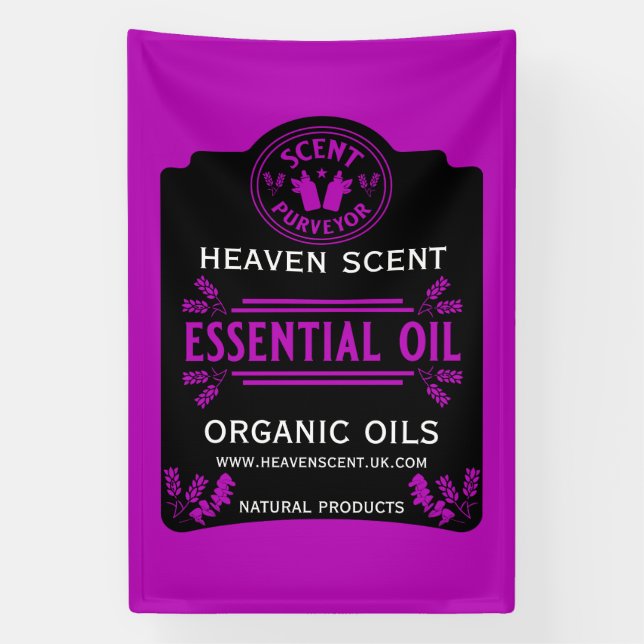 Essential Oil Scents Banner (Vertical)