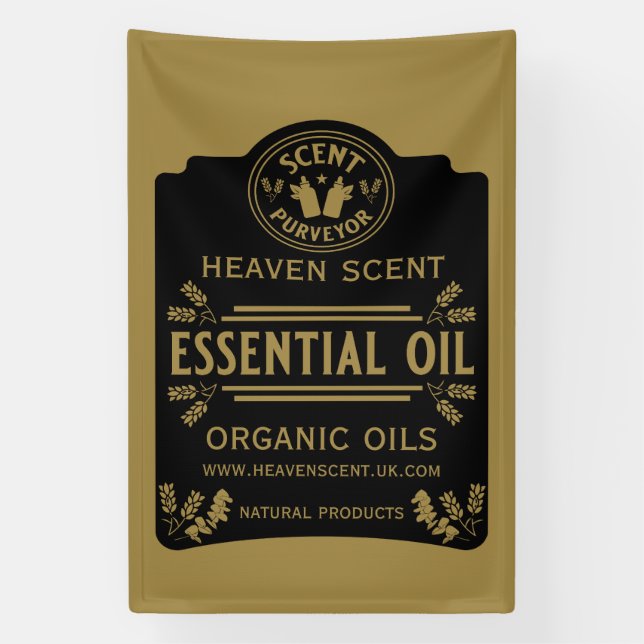 Essential Oil Scents Banner (Vertical)