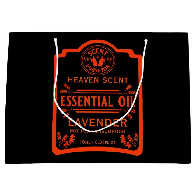 Essential Oil Scents Large Gift Bag (Front)