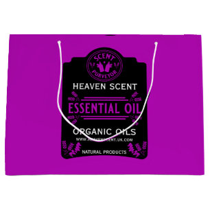 Essential Oil Scents Large Gift Bag