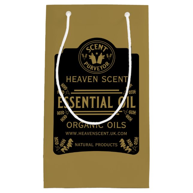 Essential Oil Scents Small Gift Bag (Front)