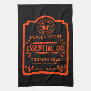 Essential Oil Scents Tea Towel