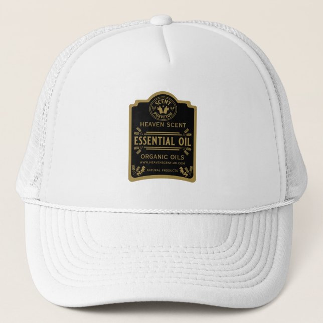 Essential Oil Scents Trucker Hat (Front)
