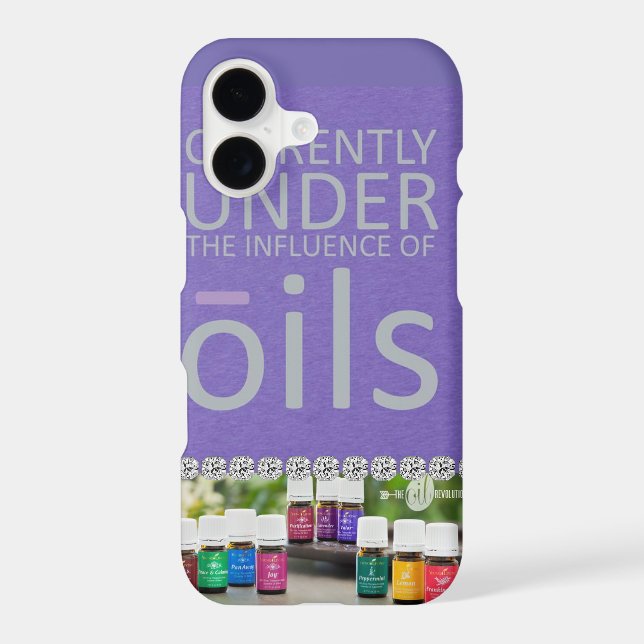 ESSENTIAL OIL UNDER THE INFLUENCE  iPhone 7 PLUS (Back)