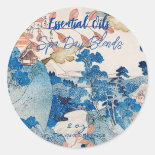 Essential Oils Personalised Sticker