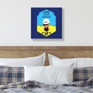 Essential Summer Beach  Canvas Print