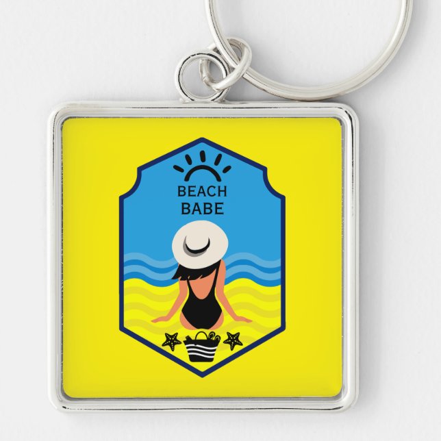 Essential Summer Beach  Key Ring (Front)