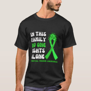 Essential Tremor Awareness Green Ribbon Hope Famil T-Shirt