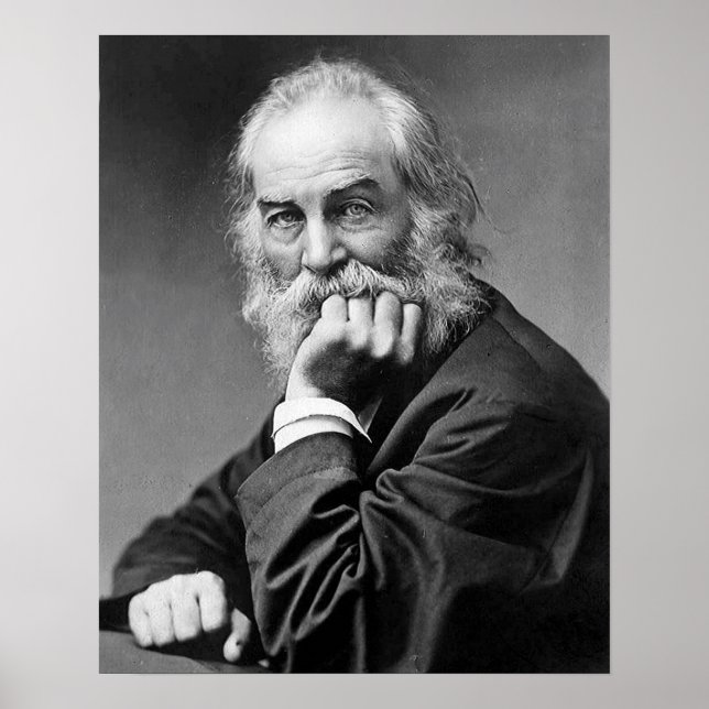 Essential Walt Whitman Portrait, Age 50 Poster (Front)