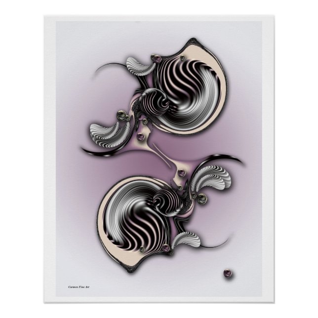 "Essentialist Creation". Glossy Poster (Front)