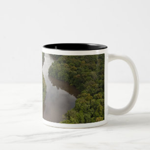 Essequibo River, longest river in Guyana, and 5 Two-Tone Coffee Mug