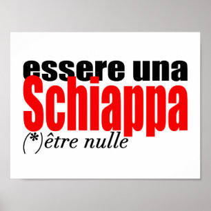 Essere una Schiappa être nulle en français Poster