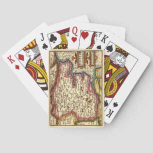 Essex County England Old Antiquarian Atlas Map Playing Cards