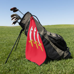 Essex county flag golf towel