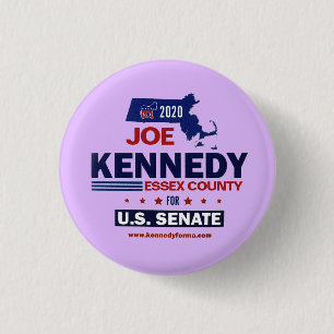 Essex County for Joe Kennedy 2020 3 Cm Round Badge