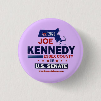 Essex County for Joe Kennedy 2020 3 Cm Round Badge