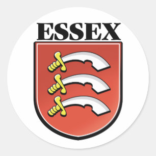 Essex County logo Classic Round Sticker