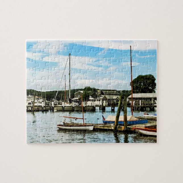 Essex CT Marina Jigsaw Puzzle (Horizontal)